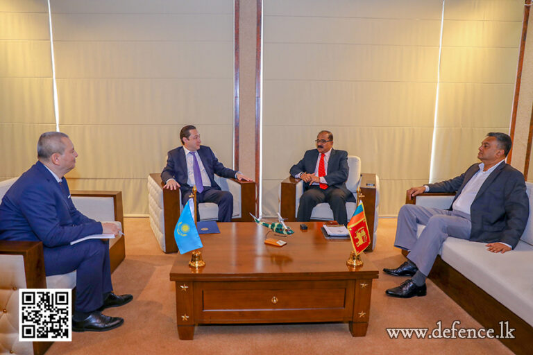 Sri Lanka and Kazakhstan Discuss Expanding Defence and Security Cooperation