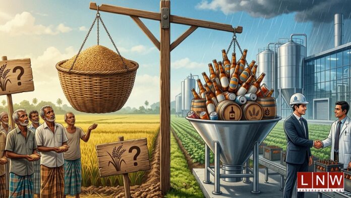 Rice for Beer Instead of the Table Government's New Policy Raises Tough Questions