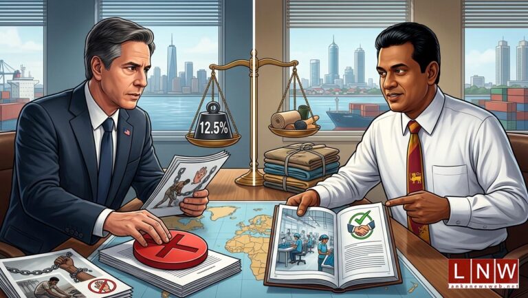Sri Lanka to Engage US Over Proposed Tariffs Linked to Forced Labour Concerns