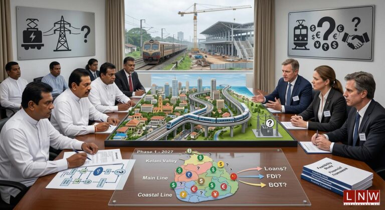 Foreign Financing Questions Surround Sri Lanka’s Electric Rail Ambitions