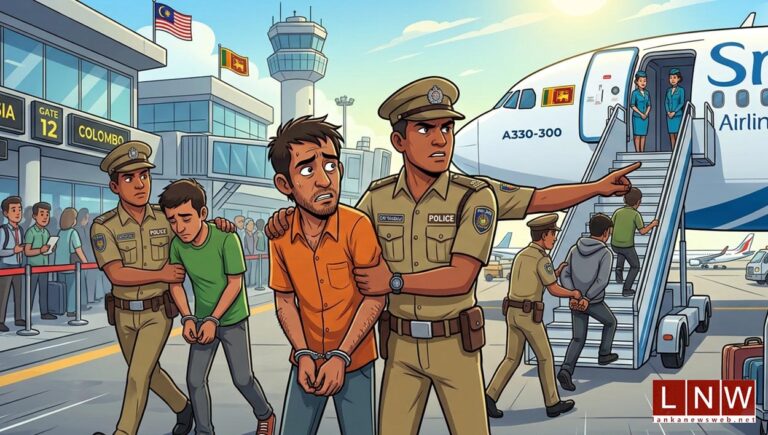 SL Police Team Heads to Malaysia to Escort Three Suspects Allegedly Linked to Organised Criminal Activity