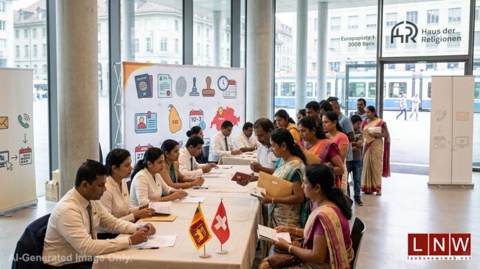 Sri Lankan Consulate to Hold Two-Day Mobile Service in Bern