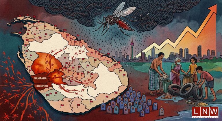 Sri Lanka Records Nearly 98,000 Dengue Cases This Year
