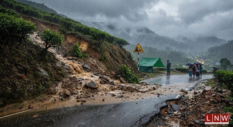 Heavy Rains Trigger Dozens of Minor Land Instability Incidents, NBRO Warns