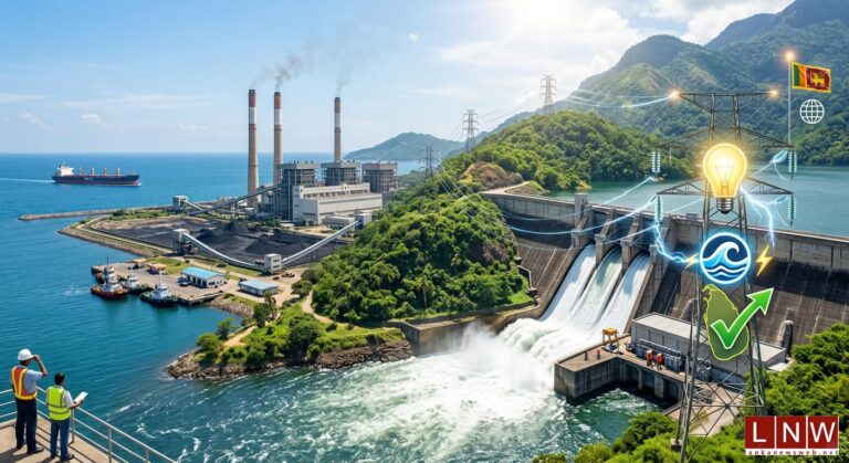 Hydropower Keeps Sri Lanka’s Grid Stable as Coal Stocks Fall