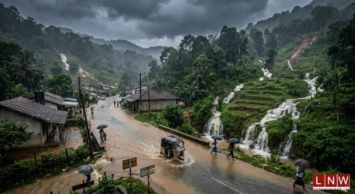 Kegalle Records Island’s Highest Rainfall as Heavy Showers Continue