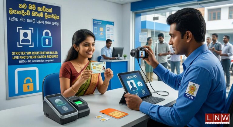 Sri Lanka Tightens SIM Registration Rules Amid Rise in Illegal Use