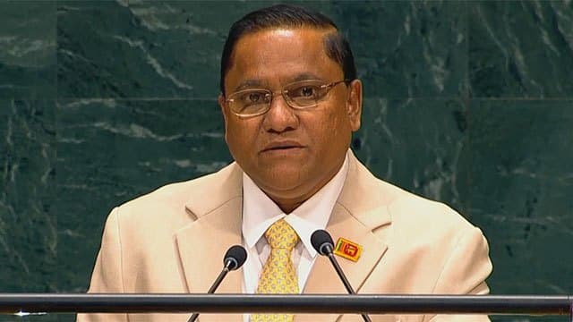 Sri Lanka Urges Stronger Global Cooperation and Climate Action at UN Assembly