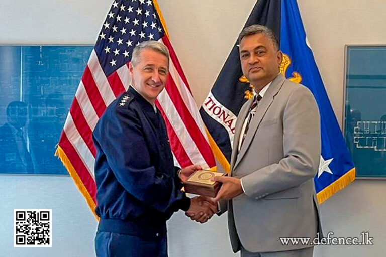 Sri Lanka and US Seek Closer Cooperation on Disaster Readiness and Defence