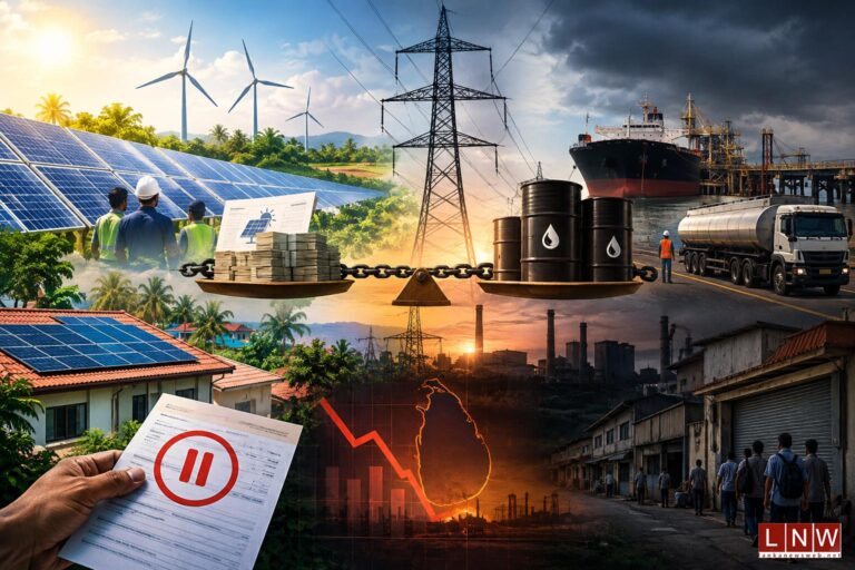 Sri Lanka’s Clean Energy Promise Collides with Fossil Fuel Dependence