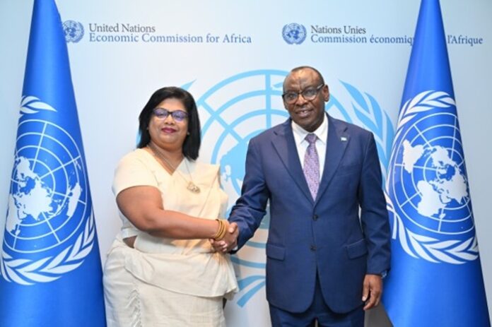 UNECA-Envoy Sri Lanka Envoy Pledges Stronger Economic Ties with Africa